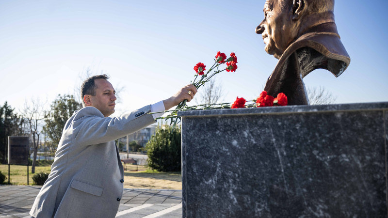 Bornova'da Rauf Denktaş Anma Töreni düzenlendi