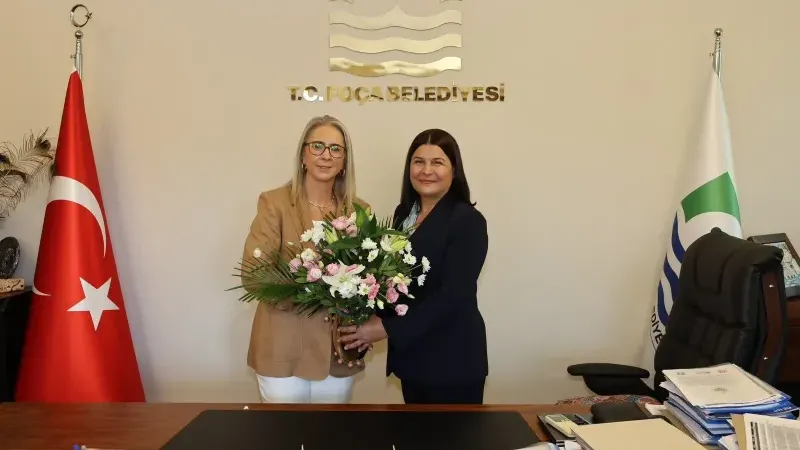 AK Parti İzmir Milletvekili Ceyda Bölünmez Çankırı’dan Saniye Bora Fıçı’ya ‘hayırlı olsun’ ziyareti